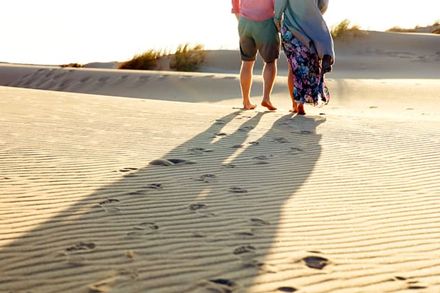 Couple understanding shadow sides in a conscious marriage