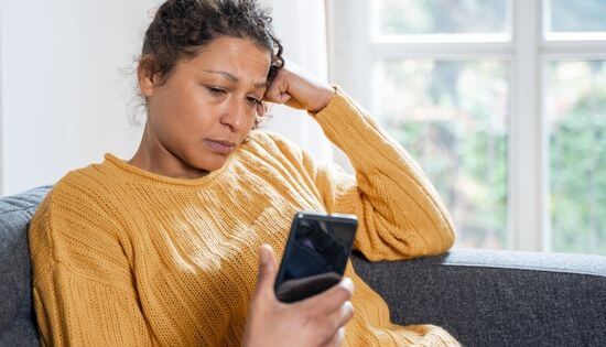 he ignores me but doesn't block me