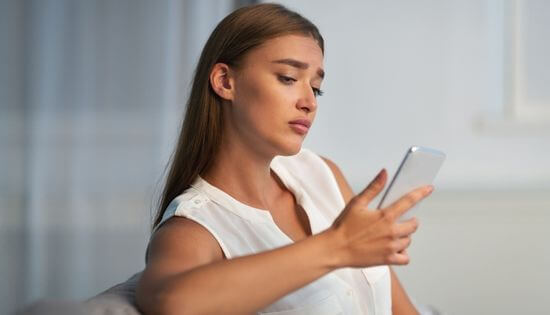 he ignores me but doesn't block me